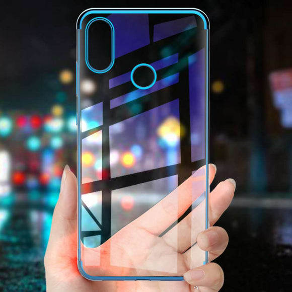 Bakeey Ultra Thin Color Plating Shockproof Soft TPU Protective Case For Xiaomi Mi8 Mi 8 6.21''