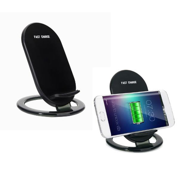 9V 1A Micro USB Intelligent light Fast Charging Vertical Wireless Charger