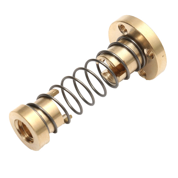 T8 Anti-Backlash Spring Loaded Nut For 4mm Acme Threaded Rod Lead Screws 3D Printer Accessories