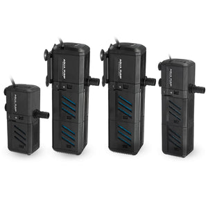 4 In 1 220V Submersible Aquarium Water Pump Fish Tank Oxygen Pump Fountain Pond Filter 6W/8W/12W/15W