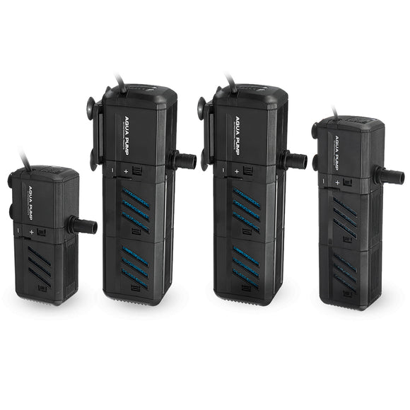 4 In 1 220V Submersible Aquarium Water Pump Fish Tank Oxygen Pump Fountain Pond Filter 6W/8W/12W/15W
