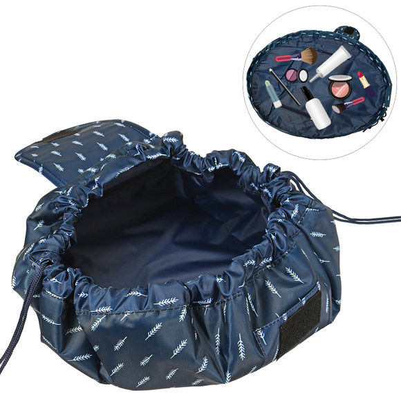 Outdoor Travel Portable Lazy Cosmetic Storage Bag Makeup Bag Drawstring Organizer Handbag