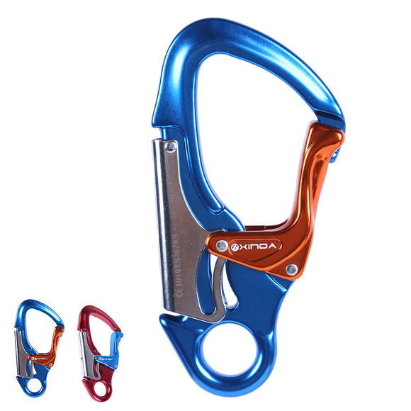 XINDA XD-Q9652 Aluminum 30KN Climbing Aerial Safety Carabiner Rappelling Equipment