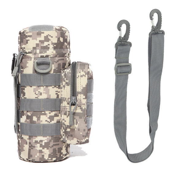 KALOAD AC01 Tactical Water Bottle Belt Adjustable Shoulder Strap Outdoor Hunting Tactical Belt