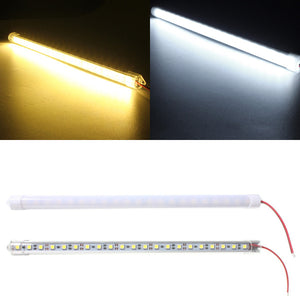 30CM 7.5W DC12V LED Rigid Strip Light 21 SMD 5050 Aluminum Alloy Shell Cabinet Lamp Bar