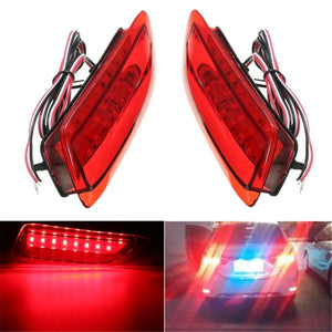 2pcs Rear Tail LED Bumper Brake Stop Running Light For Toyota Corolla Lexus CT200h