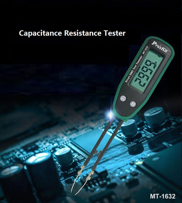 MT-1632 LCR Meter Detection SMD Components Resistor Capacitor Tester