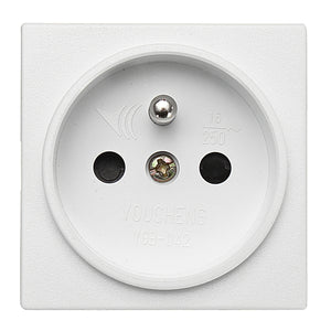 2200W 16A ABS Waterproof Wall Socket Switch 250V France Single Plug Wall Socket