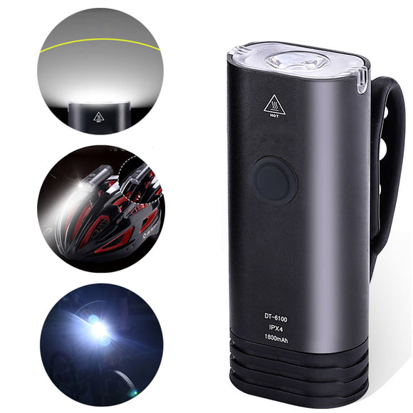 XANES 350LM XPG2-R5 LED Bicycle Smart Sensor Warning Light IPX4 Waterproof Bike Front Light 7 Modes