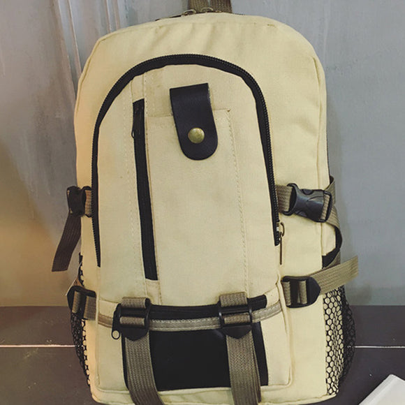 Canvas Hiking Bag Travelling Bag Computer Bag Backpack For Men And Women
