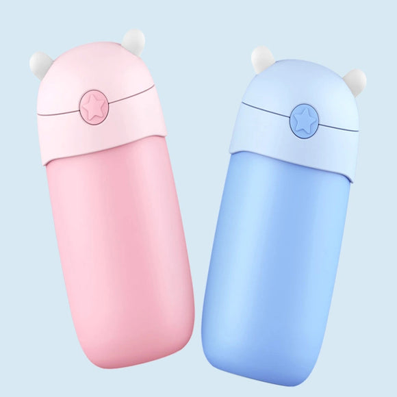 Xiaomi 435ml Children Vacuum Cup Stainless Steel 6H Insulation Thermos Water Bottle With Oxford Cover Bag