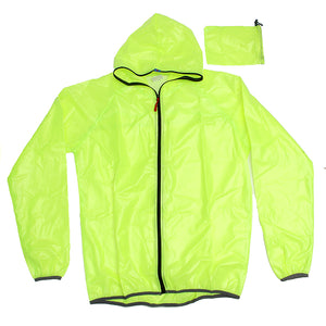 Motorcycle Waterproof Unisex Racing Rain Coat Ultra Thin Breathable Portable Skinsuit Clothes