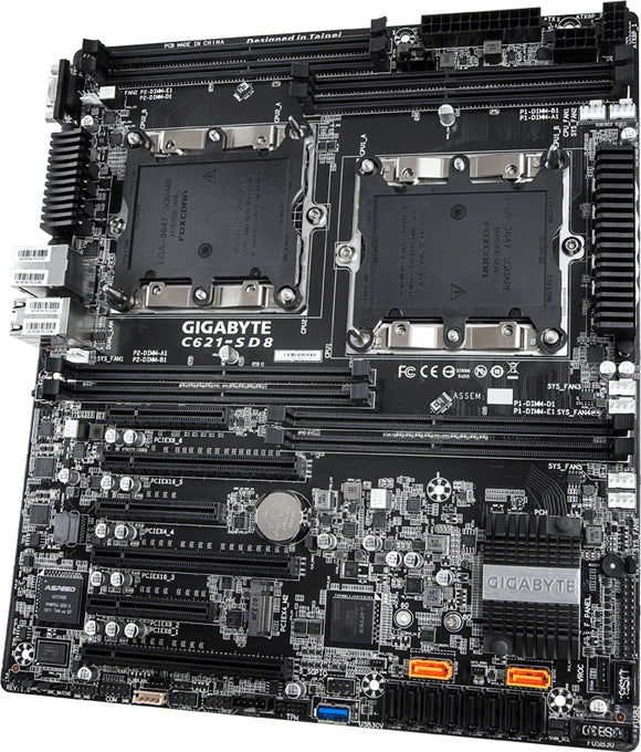 Gigabyte C621-SD8 - dual socket LGA3647 sever mb