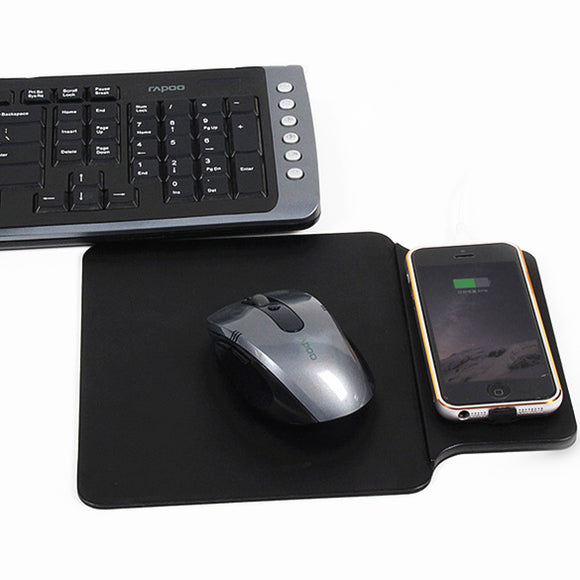 Qi Wireless Charger Charging Mouse Pad Station for Samsung Galaxy S8 Plus S7 iPhone 8 X