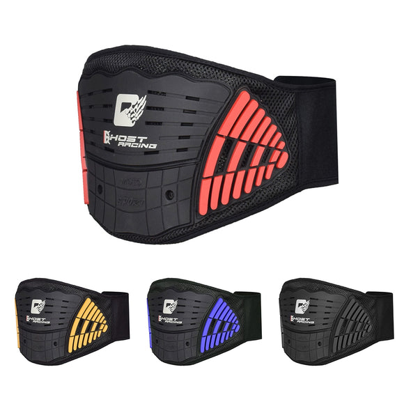 GHOST RACING Motorcycle Racing Waist Support Belt Sports Safety Protective Gear Protector