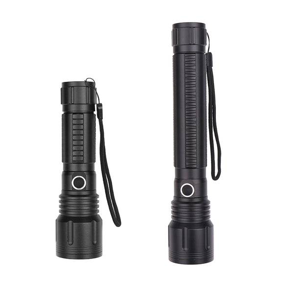 XANES 1443 XPH50 5 Modes Telescopic Zoom Flashlight 26650/18650 Flashlight Mini LED Flashlight Portable LED Torch