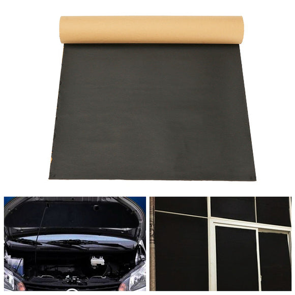 50cmx100cm Sound Proofing Deadening Anti-noise Insulation Heat Cell Foam For Car Home Office