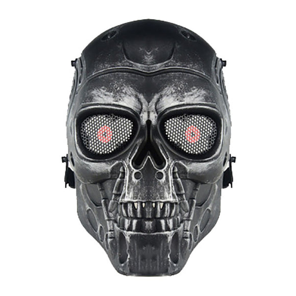 Skull Skeleton Face Mask For Airsoft Game CS Paintball Tactical Military Halloween Costume Party