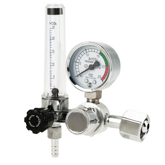 Readable Pressure Gauge Durable Zinc Alloy Argon Oxygen Meter Inhaler Pressure Reducing Gas Valve Regulators for Welding