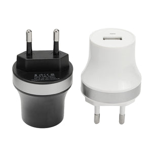 DC 5V 1.5A Single Port USB EU Plug Wall Charger Adapter