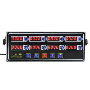 8 Channel Digital Timer CAL-8B Burger Basket Shaking Timing Timer