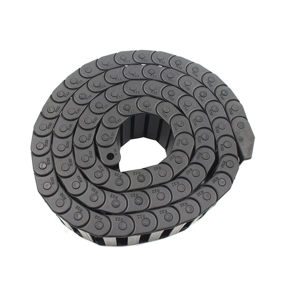 10*40mm L1000mm Opening Nylon Plastic Drag Chain With End Connectors for 3D Printer CNC Part