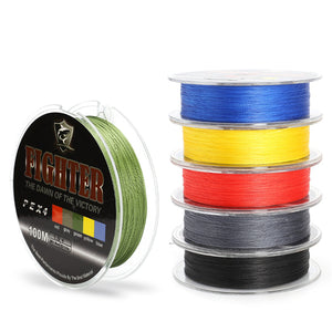 SeaKnight 100M Multifilament PE Braided Fishing Line 4 Stands 8-60LB Fishing Line