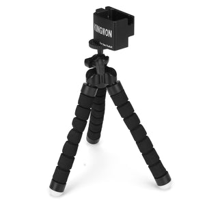 Kingwon LH-OP10 Holder Mount with Mini Desktop Flexible Octopus Tripod for DJI Osmo Pocket Gimbal Sports Camera