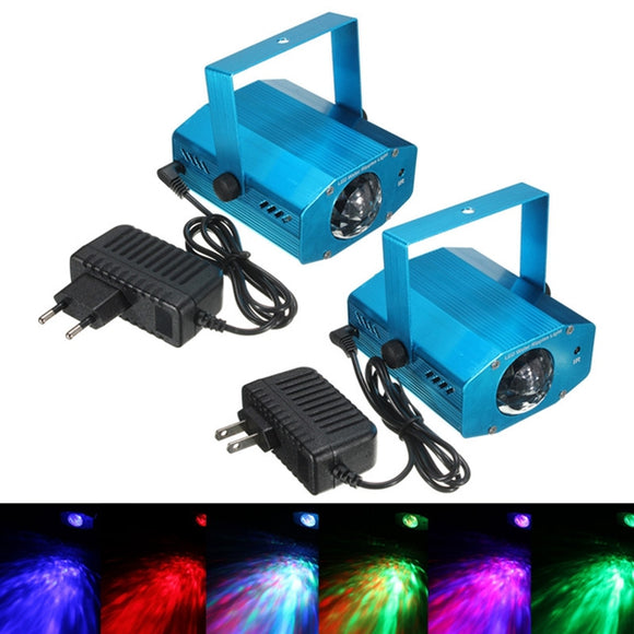 3W RGB LED Laser Projector Voice Activated Remote Stage Lighting for Club DJ Party Disco