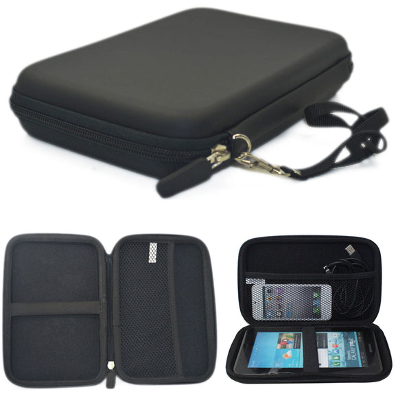 Hard Carry Anti Shock Travel Case Bag For 6/7 Inch GPS Navigation iPhone iPad Tablet Device