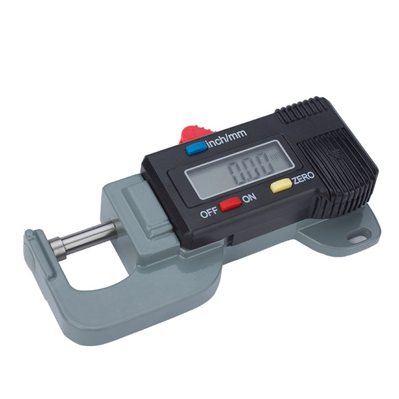 0-12.7MM 0.01MM Digital Thickness Gauge Meter Tester Micrometer Thickness Gauge