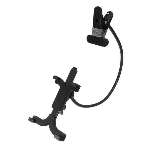 360 Auto Adjustable Clip On Holder Stand For Tablet Cell Phone