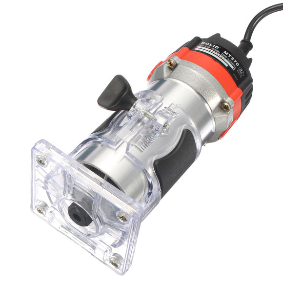 Raitool 220V 530W 6mm 1/4 Inch Wood Corded Electric Hand Trimmer DIY Tool Router 35000r/min