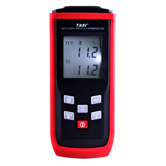 TASI TA8112 Pocket LCD Electrical Digital Thermometer -50C to 1350C Red