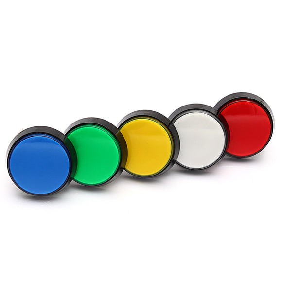 5 Colors LED Light 60MM Arcade Video Game Player Push Button Switch