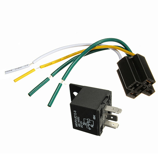 12V 12 Volt 30/40A Automotive Relay with Socket 30 amp / 40 amp Relay