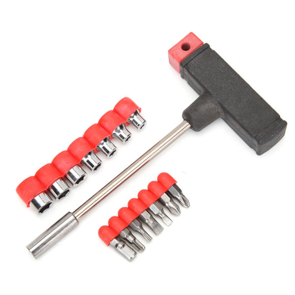 16 in 1 Multifunctional T Handle Screwdriver Set Repairtools