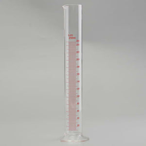 250ml 0-100 Degree Hydrometer Glass Test Jar For Homebrew Wines Makeing Measuring Cylinder