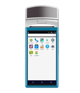 ZKC Touch Screen 3G Android 4.2 Wireless POS Terminal Mobile Handheld With Thermal Printer