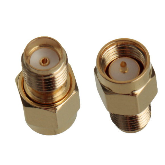 1Pc Adapter SMA Male Plug to SMA Female Jack RF Connector Straight Gold Plating