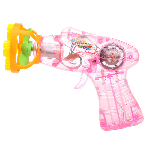 Colorful Automatic Music Soap Bubbles Gun Blower Children Outdoors Toys