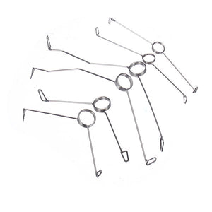 DANIU 6Pcs Lock Picks Spring Tension Wrench Set Locksmith Tools