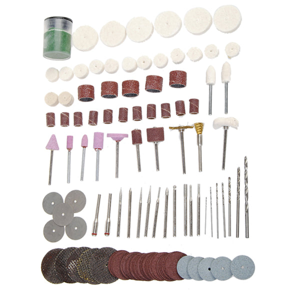 115pcs Rotary Tool Set Grinding Carving Polishing Grinder Head Tools