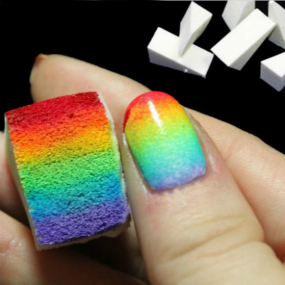 8pcs DIY Sponge Creative Nail Art Tools