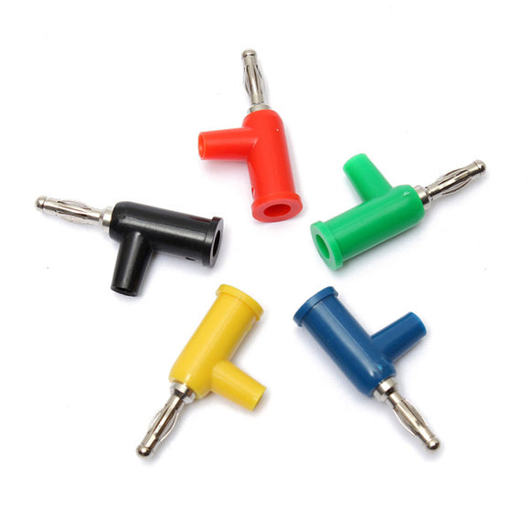 5Pcs 4mm Banana Plug Jack For Speaker Amplifier Test Probes Connectors Terminals