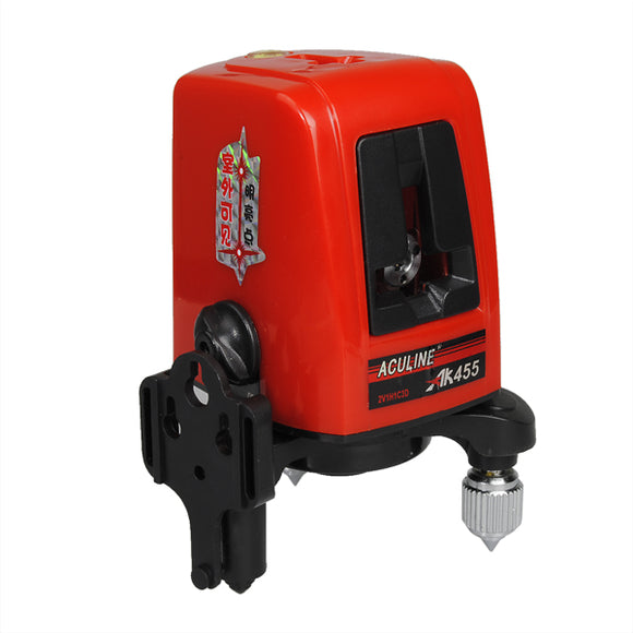 ACULINE AK455 360degree Self Leveling Cross Laser Level Red 3 Line 3 Point