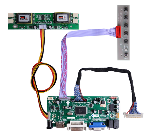 52Pi NT68676 HDMI VGA DVI Arcade Audio Input LCD M170E Controller Driver Board