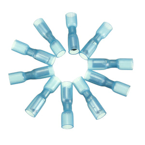 10PCS 0.7cm Blue Terminals Insulated Female Bullet Connector 1.5-2.5mm 16-14AWG