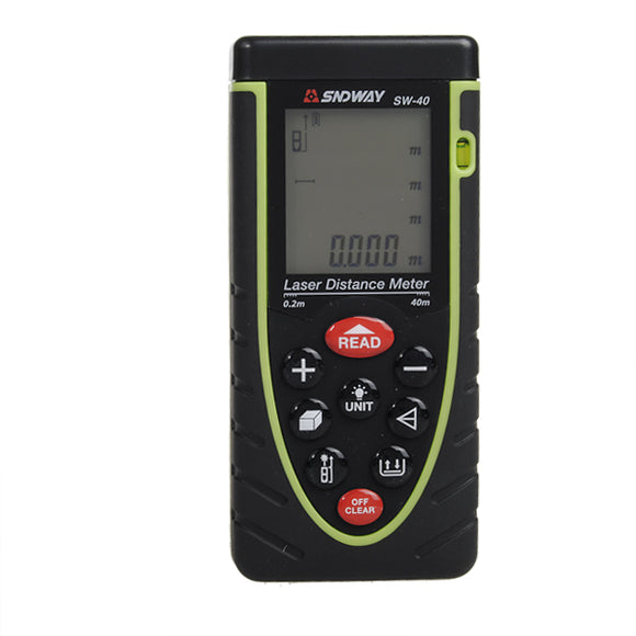 SW-40 40m Laser Distance Meter Rangefinder Distance Meter Measurement