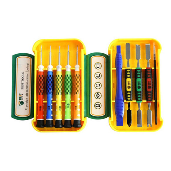 Best BST-8926 10 In 1 Precision Cell Phone Repair Working Screwdrivers Tweezers Tools Set